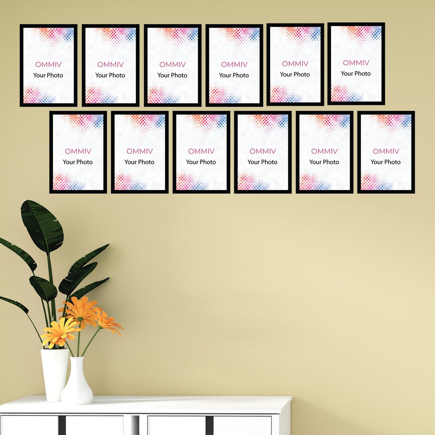 A4 Size Blank Frames (Set of 12)