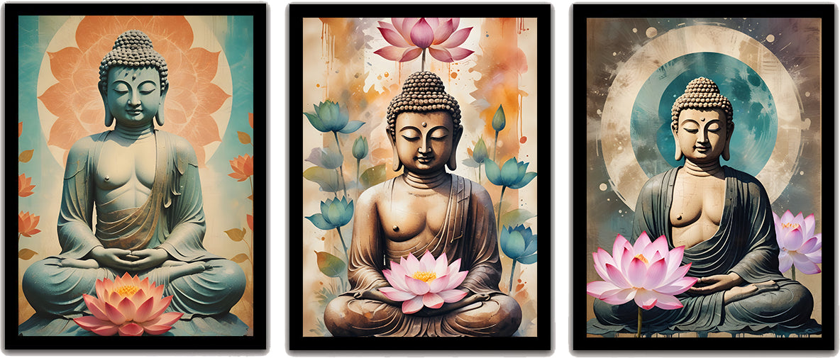 Meditative Buddha: A Symbol of Calm - Frame & Wall Art