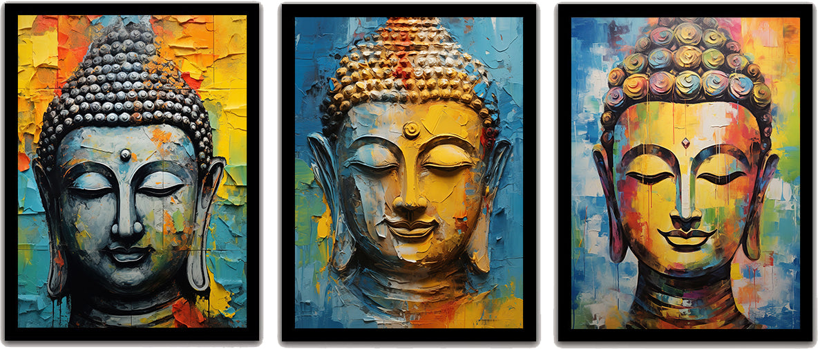 Spiritual Lord Buddha Frames & Wall Paintings