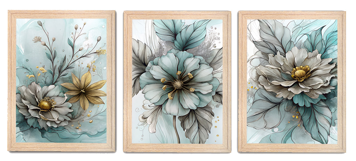 Modern Floral Art Photo Frames & Wall Décor