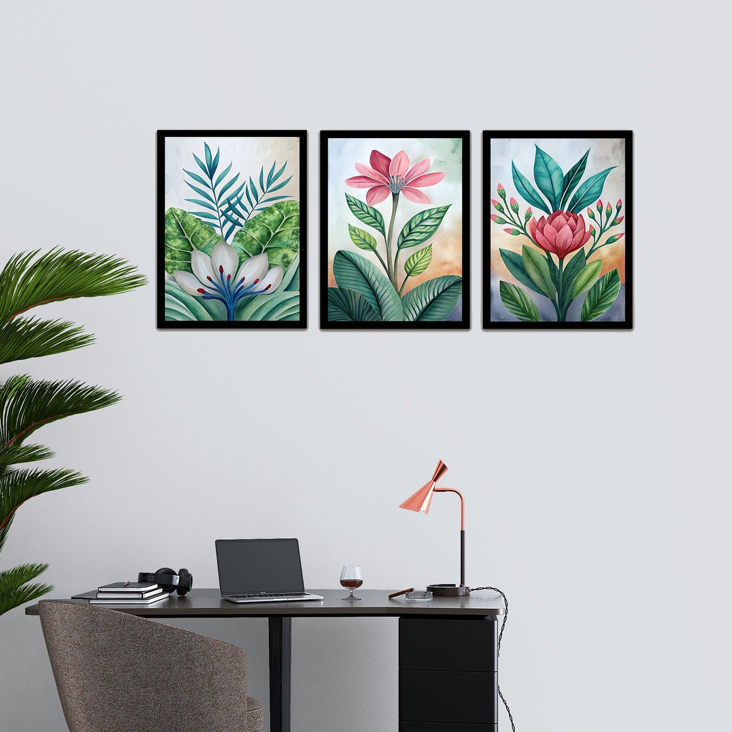 Exquisite Nature’s Beauty in Floral Frames – Wall Décor & Art