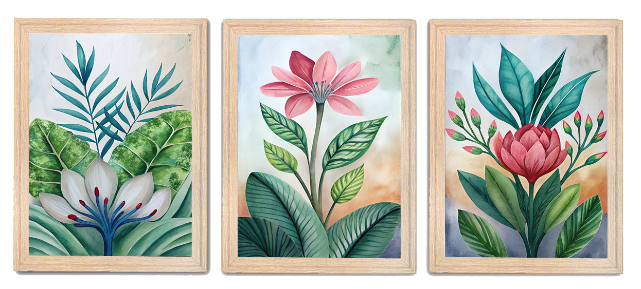 Exquisite Nature’s Beauty in Floral Frames – Wall Décor & Art