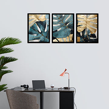 Nature-Inspired Modern Abstract Leaf Photo Frame