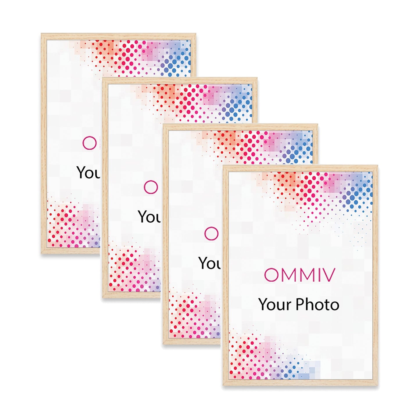 A4 Size Blank Frames (Set of 4)