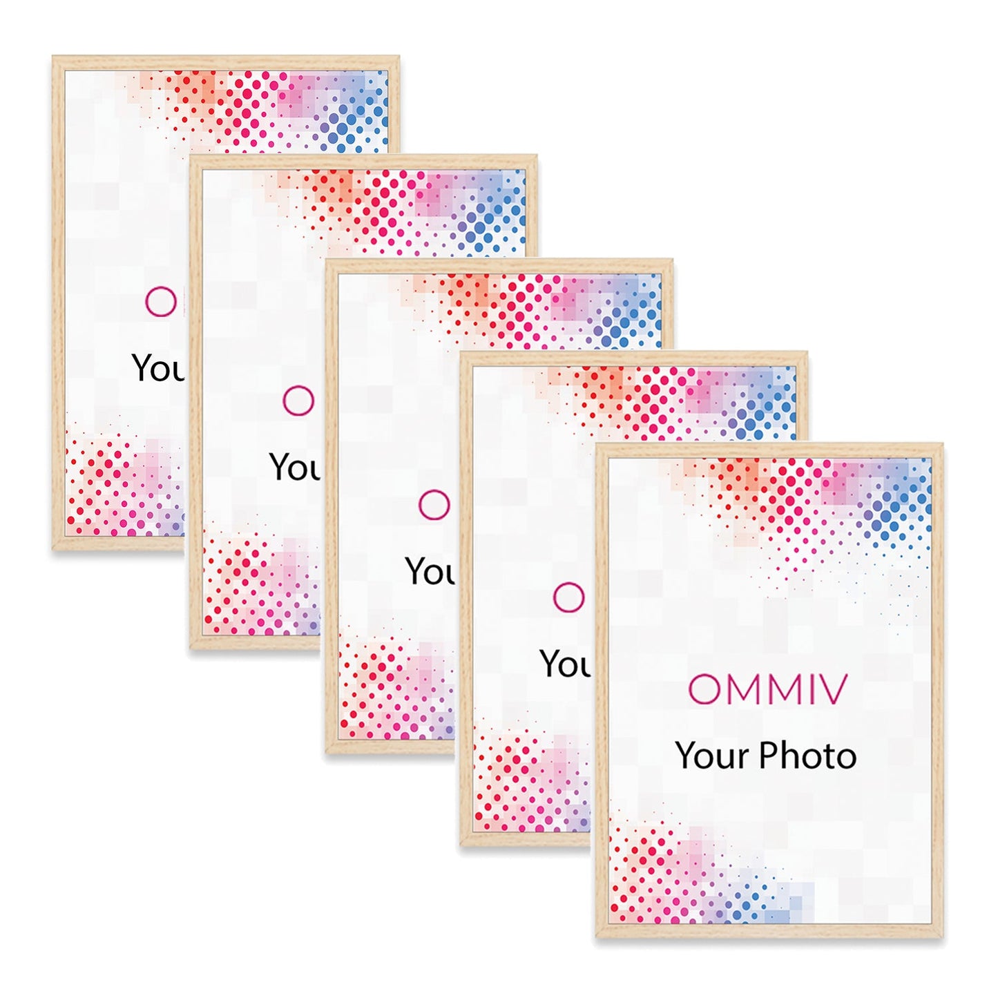A4 Size Blank Frames (Set of 5)
