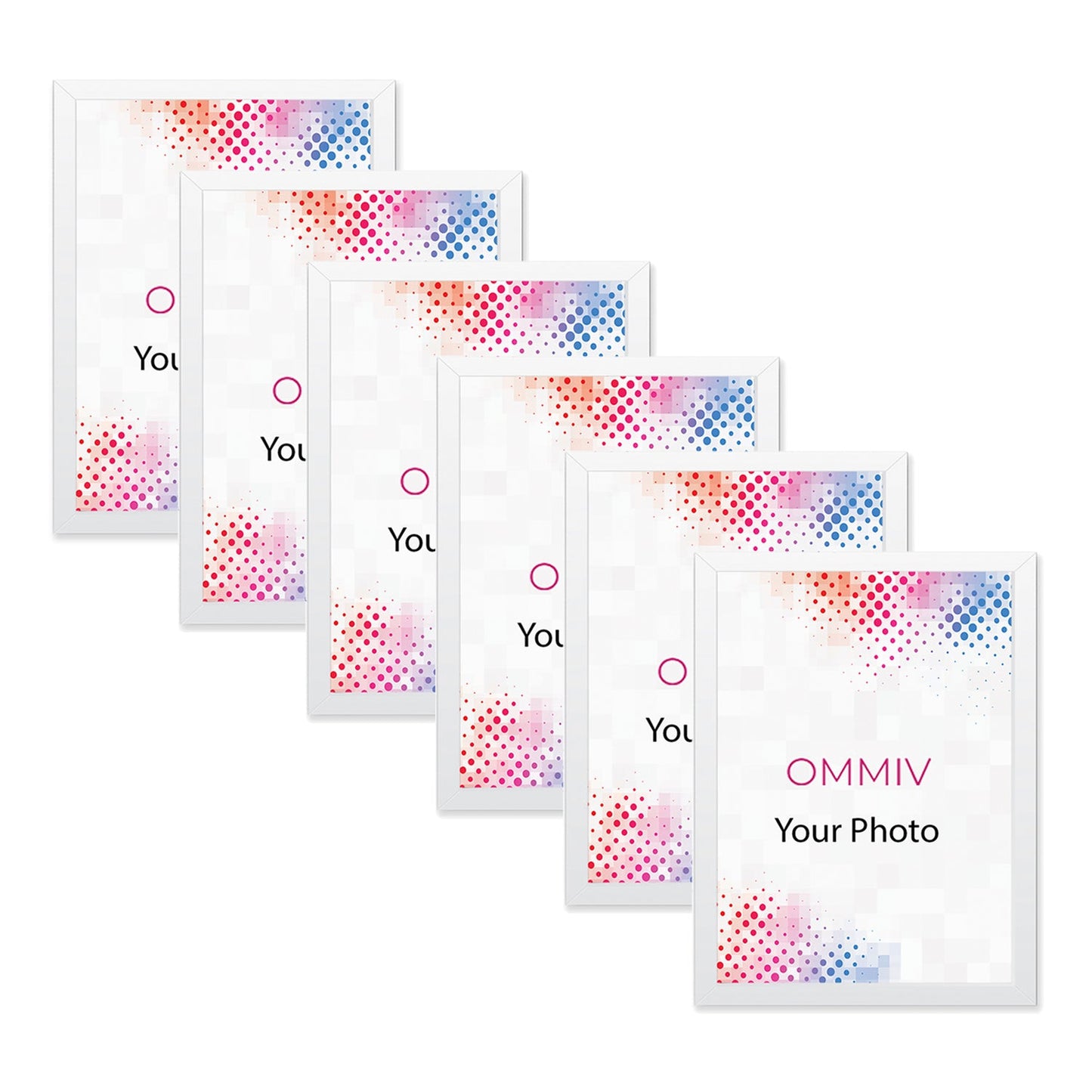 A4 Size Blank Frames (Set of 6)