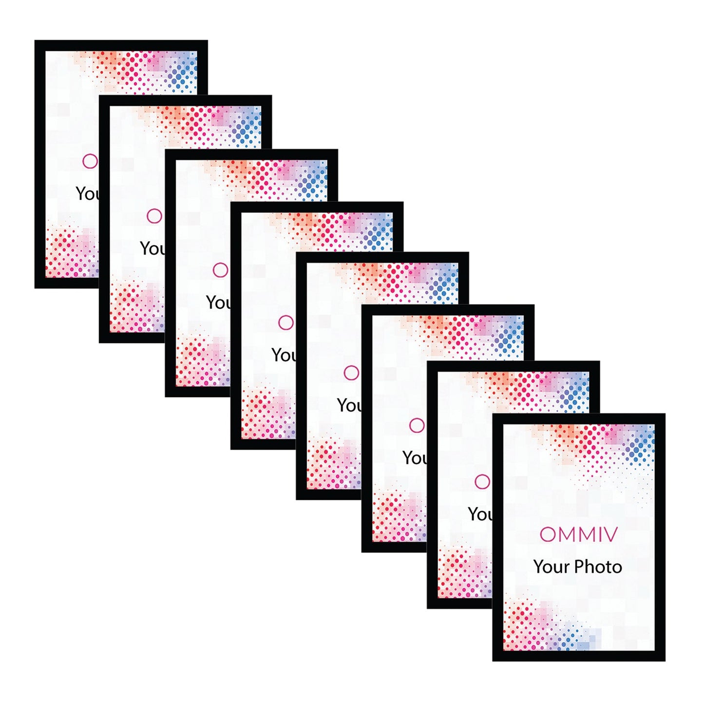 A4 Size Blank Frames (Set of 8)