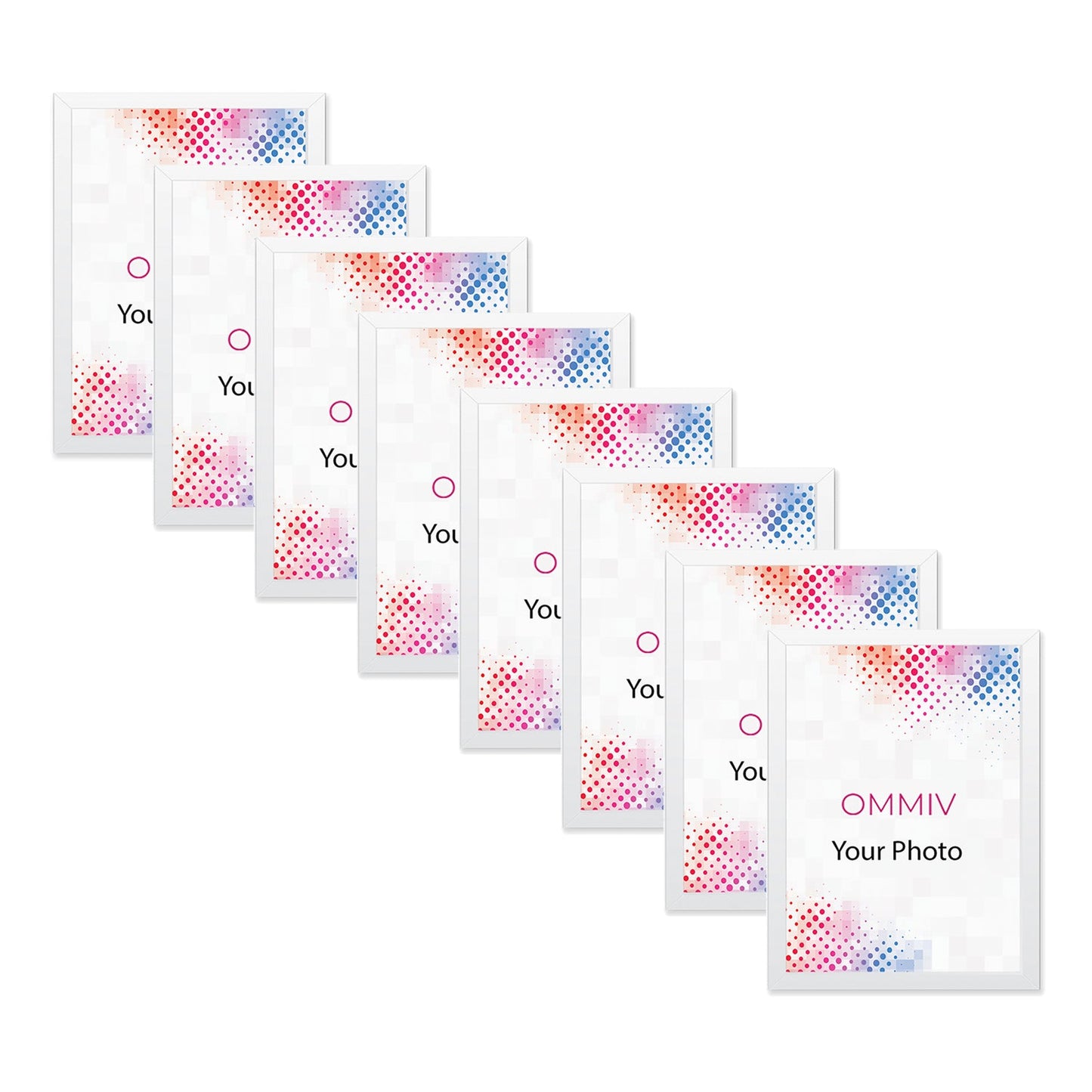 A4 Size Blank Frames (Set of 8)