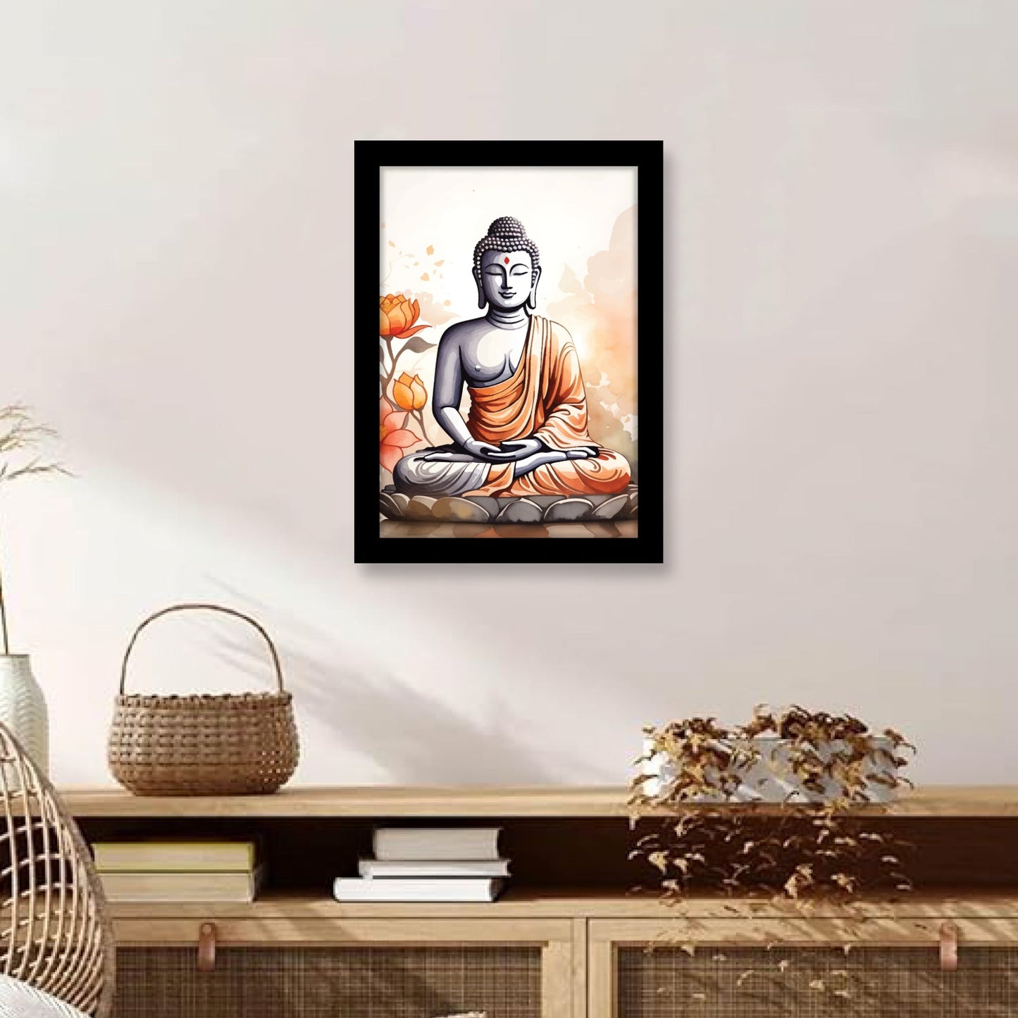 Lord Buddha: Peaceful Meditative Frame & Wall Art