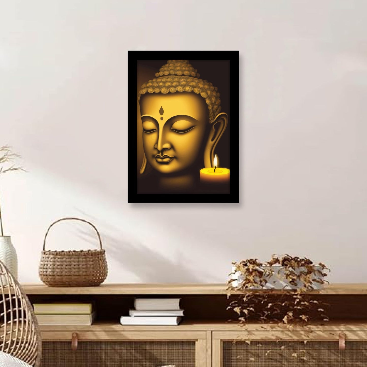 Buddha Peace Photo Frame & Wall Art