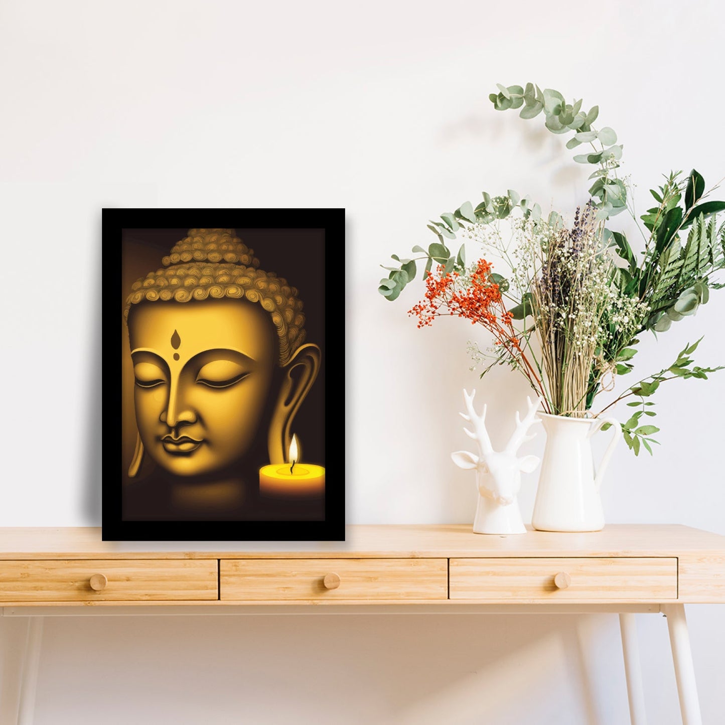 Buddha Peace Photo Frame & Wall Art