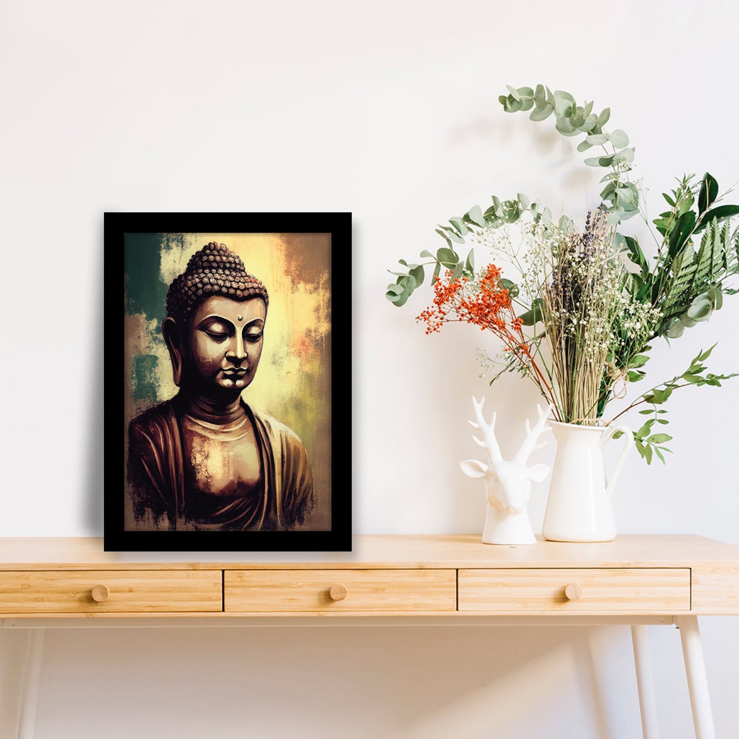 Peaceful Lord Buddha Framed Wall Art & Photo