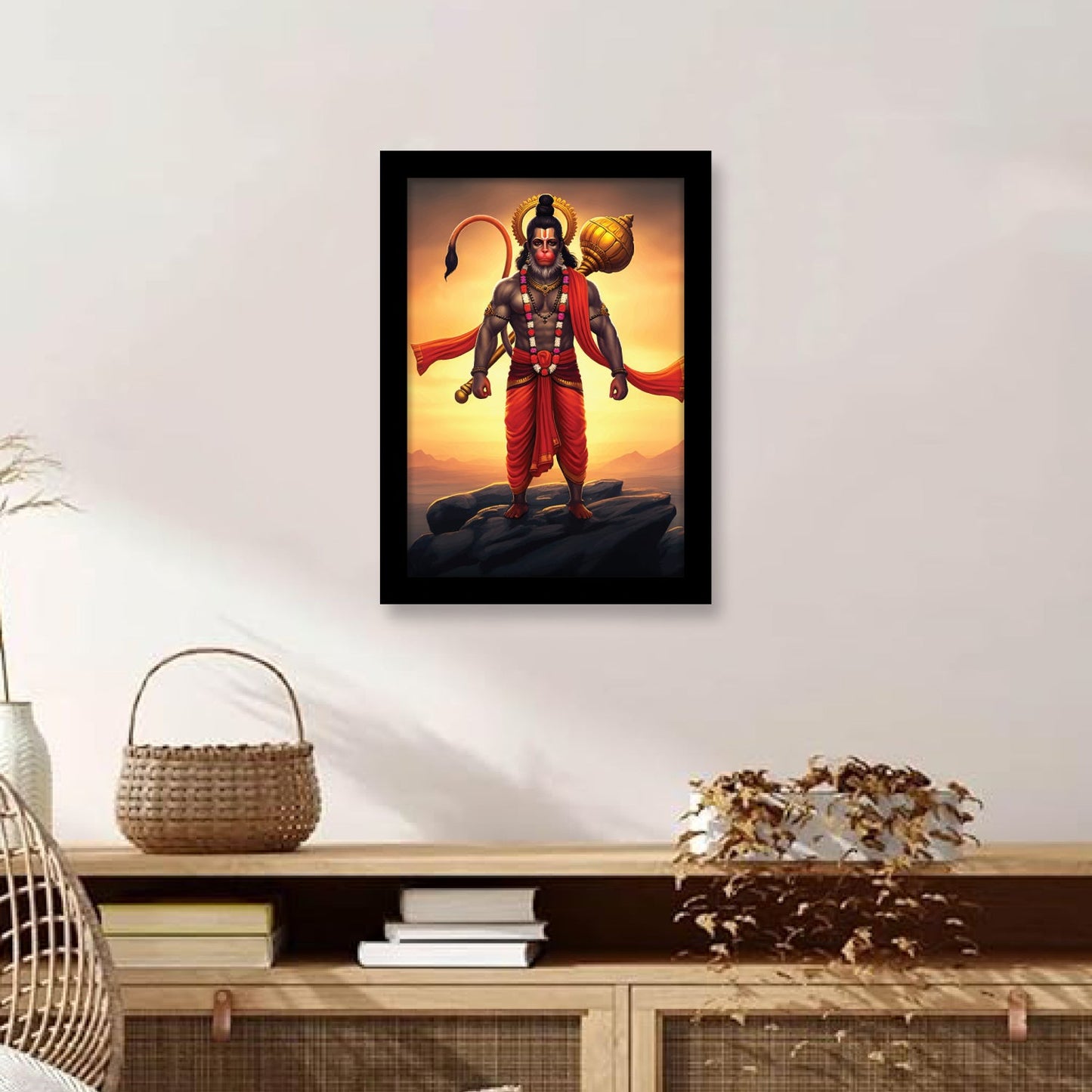 Jai Bajrangbali – Divine Photo Frame & Wall Art