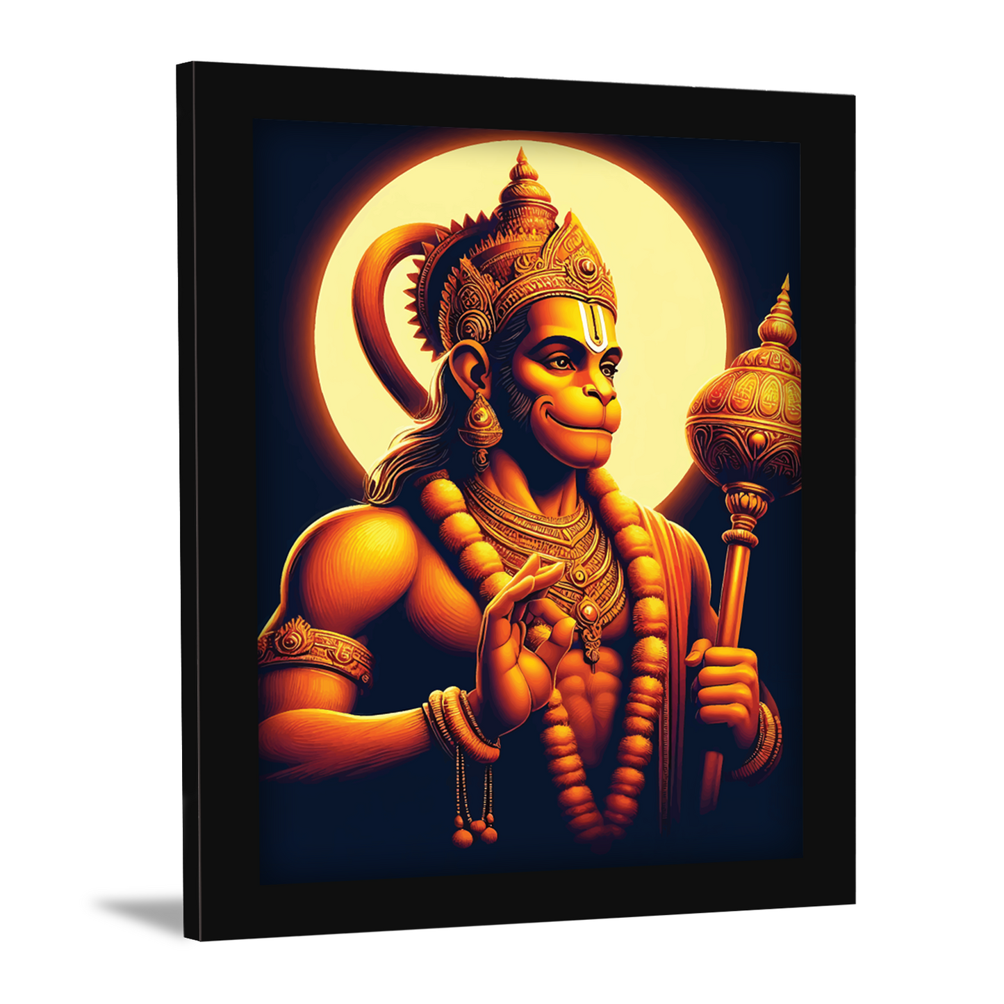 Hanuman Ji’s Divine Blessing Photo Frame & Wall Art