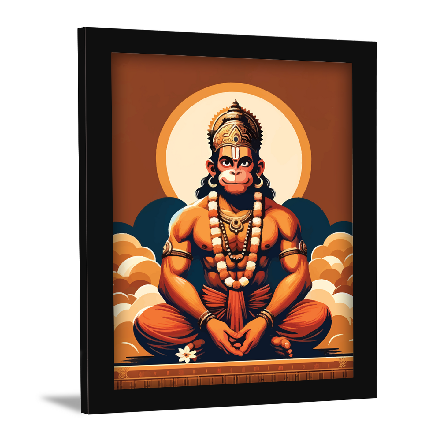 Mahabali Hanuman Photo Frame & Wall Art