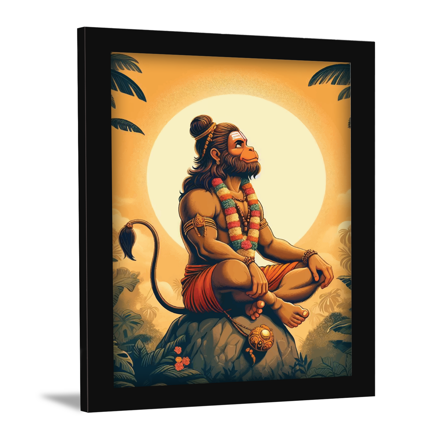 Hanuman: The Divine Power of Innocence - Photo Frame & Wall Art