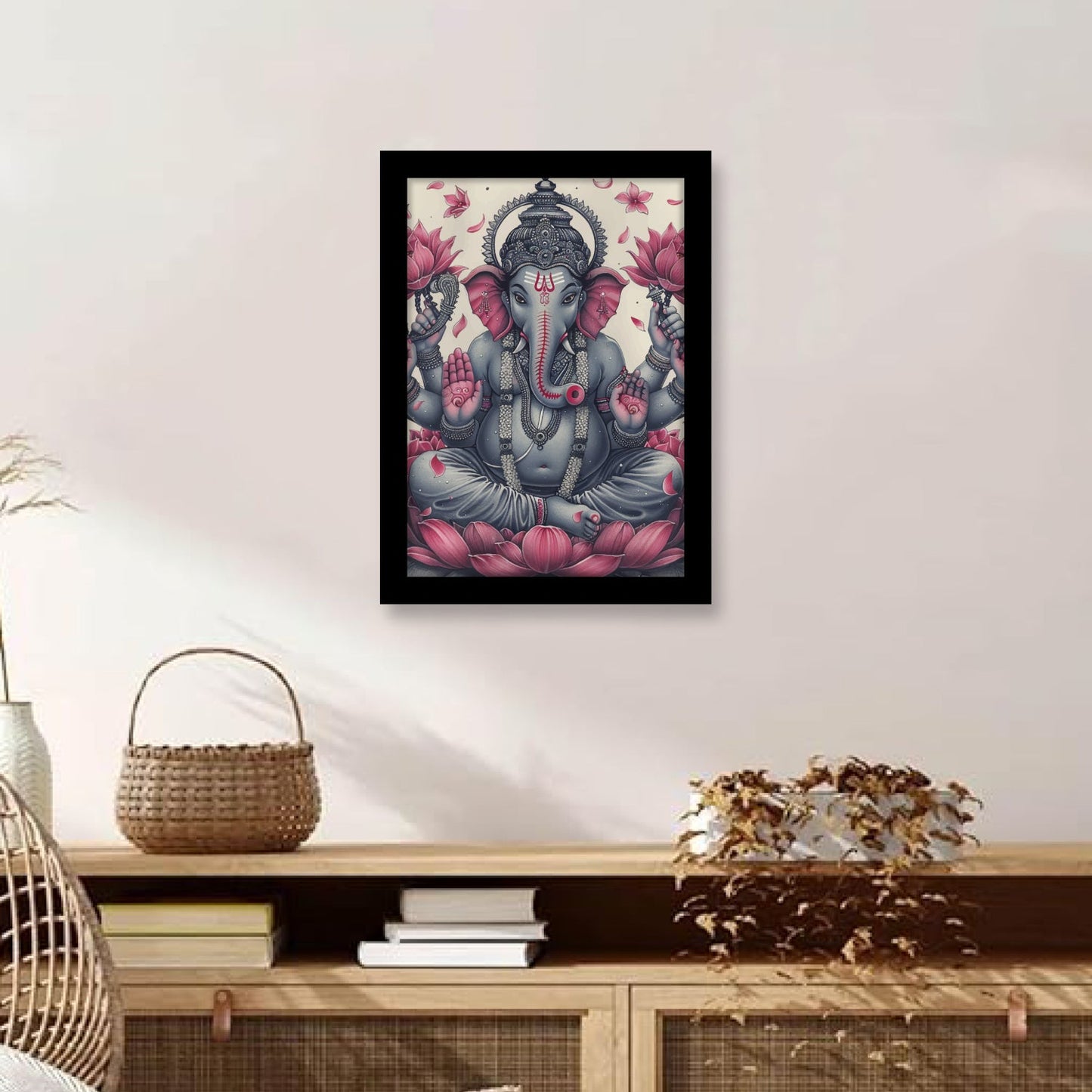 Lord Ganesha Photo Frame and Wall Art
