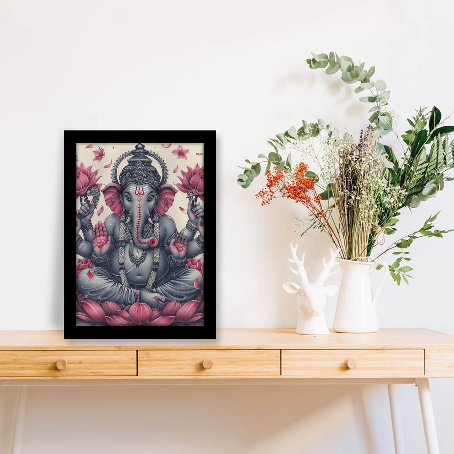 Lord Ganesha Photo Frame and Wall Art