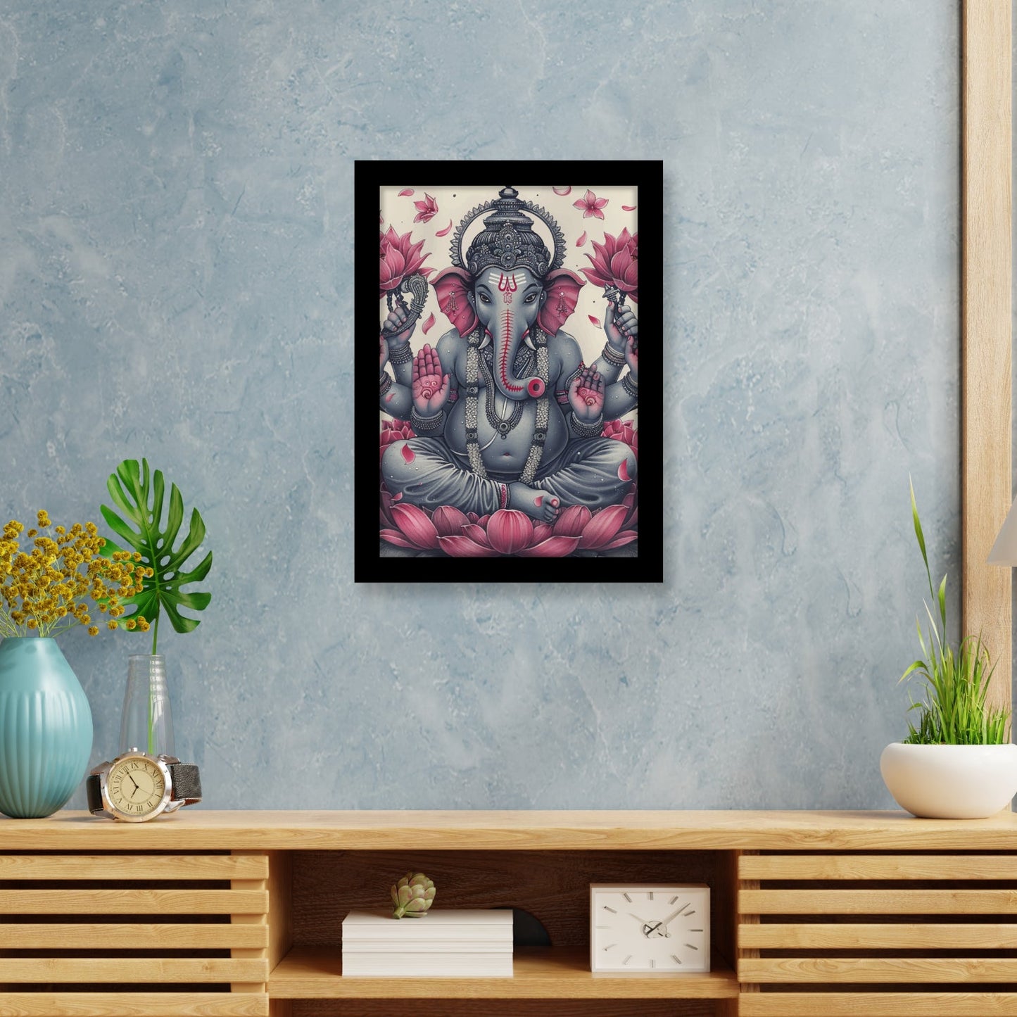 Lord Ganesha Photo Frame and Wall Art
