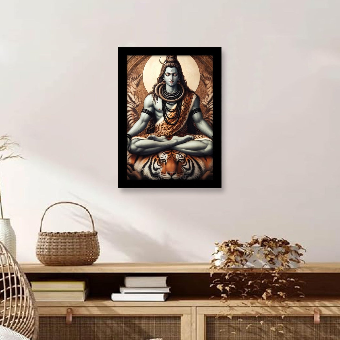 Mahadev Meditative Photo Frame & Wall Art