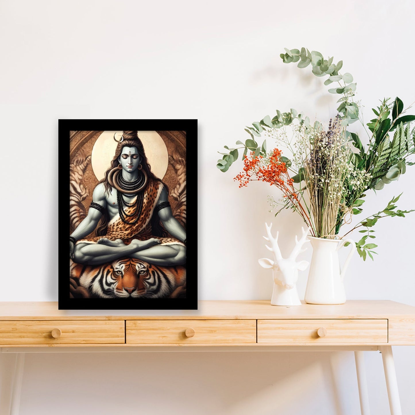 Mahadev Meditative Photo Frame & Wall Art