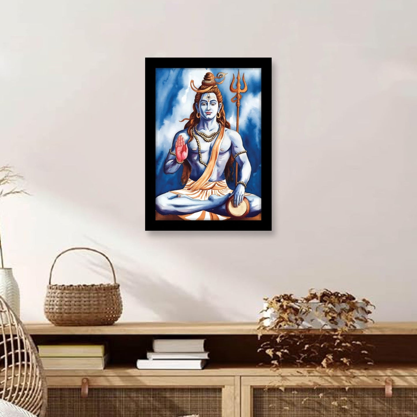 Mahadev Blessings Photo Frame & Wall Art