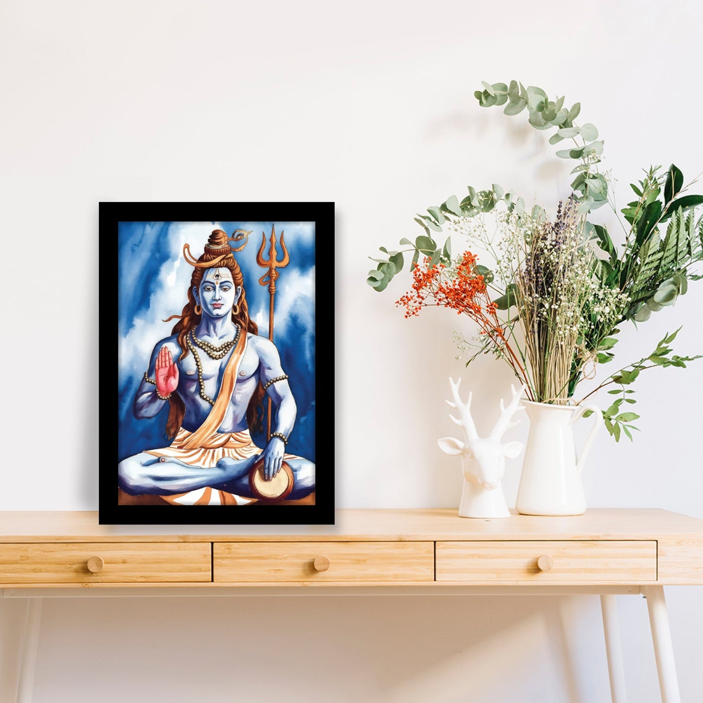Mahadev Blessings Photo Frame & Wall Art