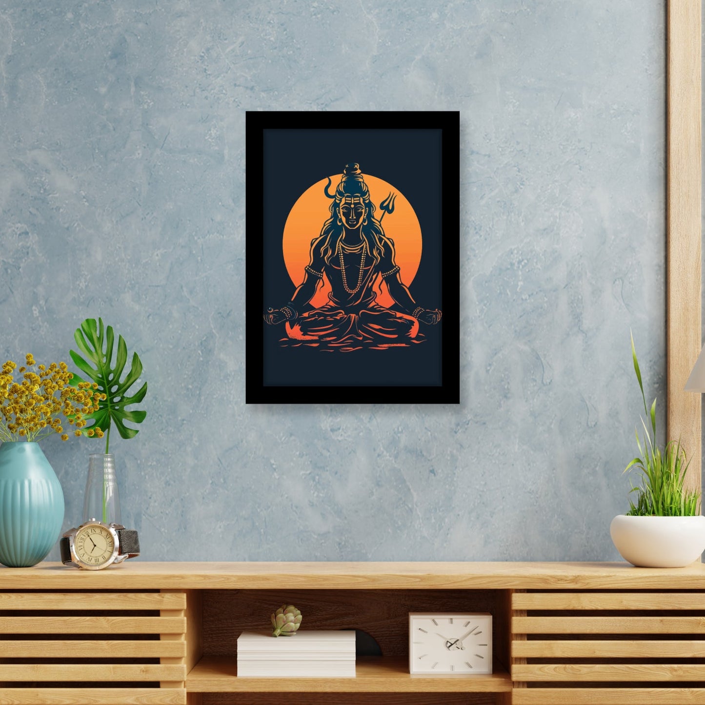 Sacred Lord Shiva Photo Frame & Wall Art