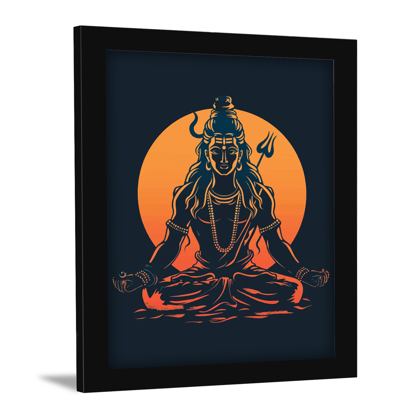 Sacred Lord Shiva Photo Frame & Wall Art