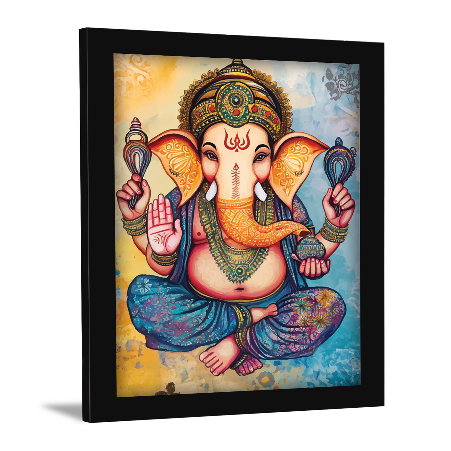 Ganesha: Symbol of Prosperity Framed Wall Art