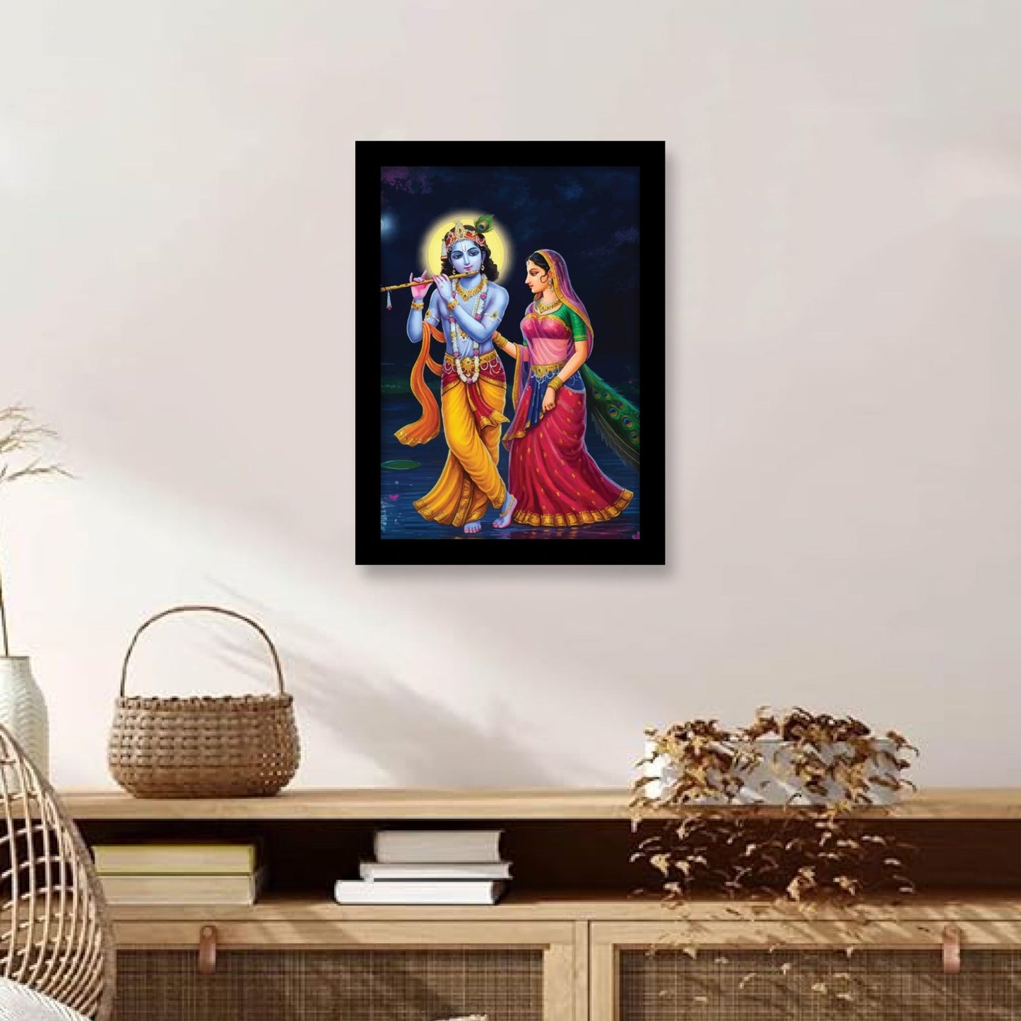 Radha Krishna Photo Frame & Wall Art