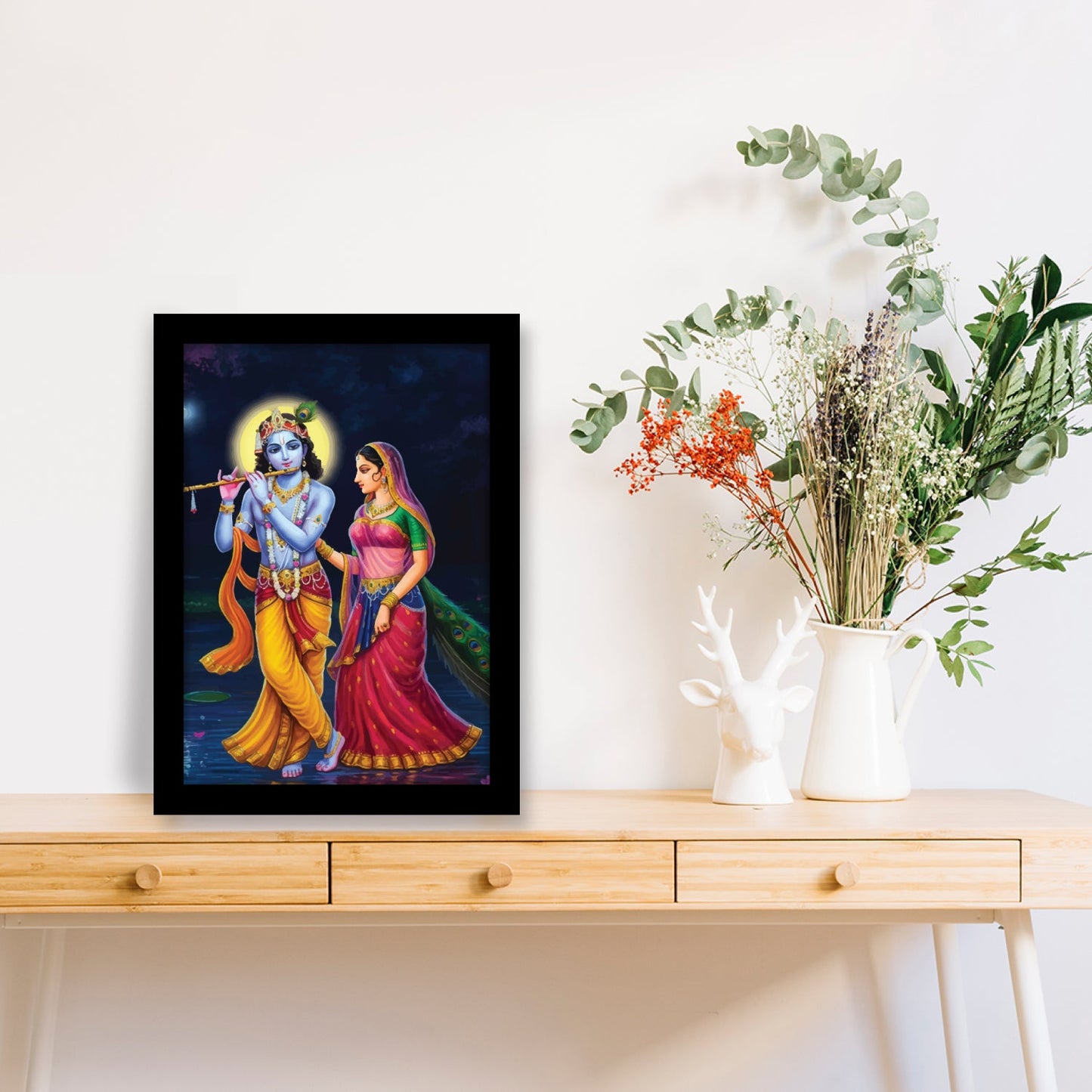 Radha Krishna Photo Frame & Wall Art