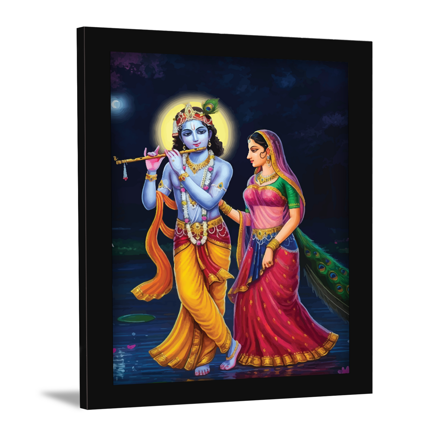 Radha Krishna Photo Frame & Wall Art