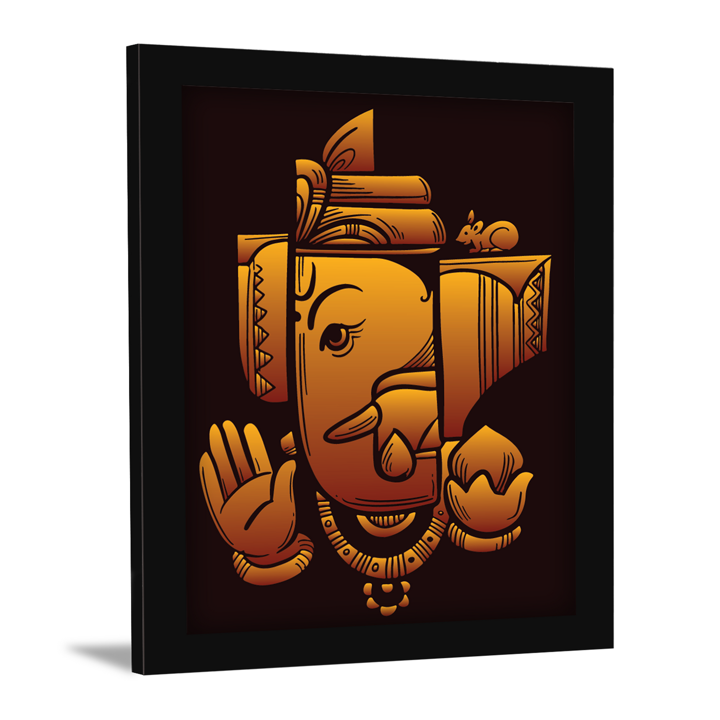 Lord Ganesha Spiritual Photo Frame & Wall Art