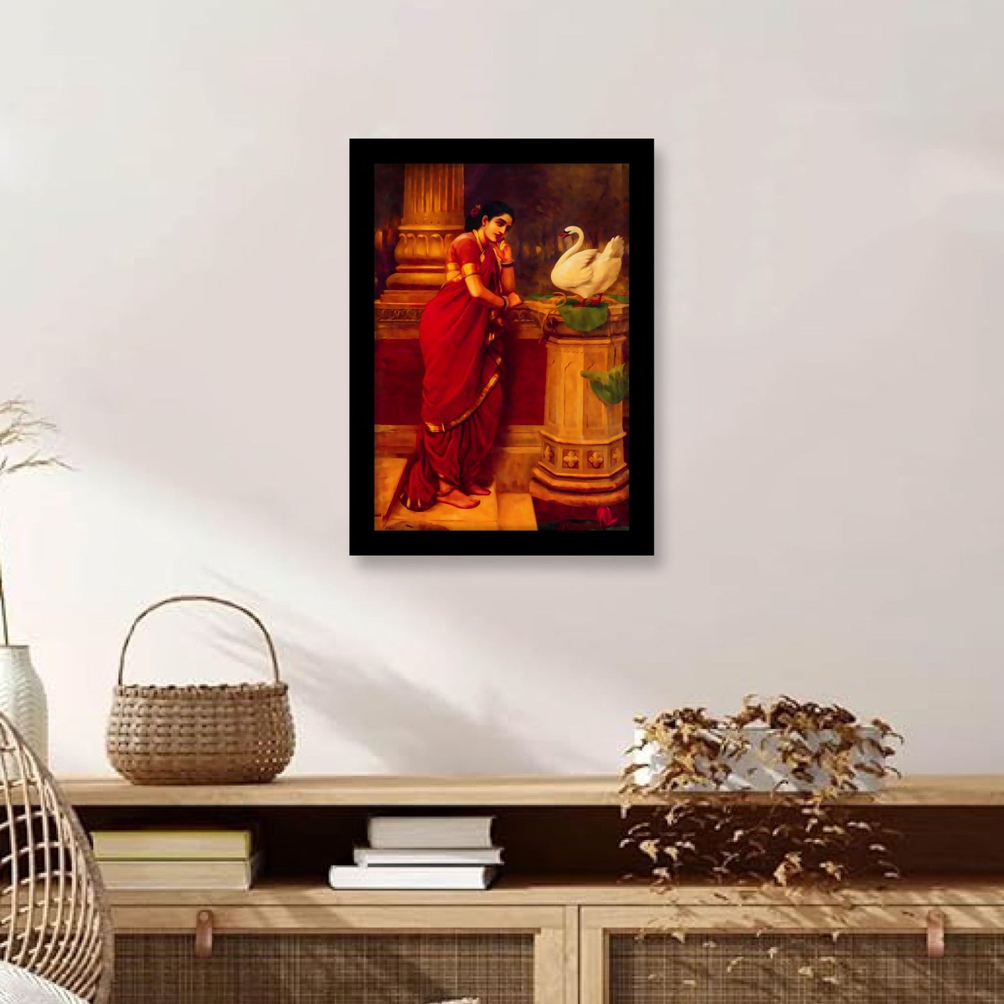 Hamsa Damayanti: A Divine Love Story by Raja Ravi Varma