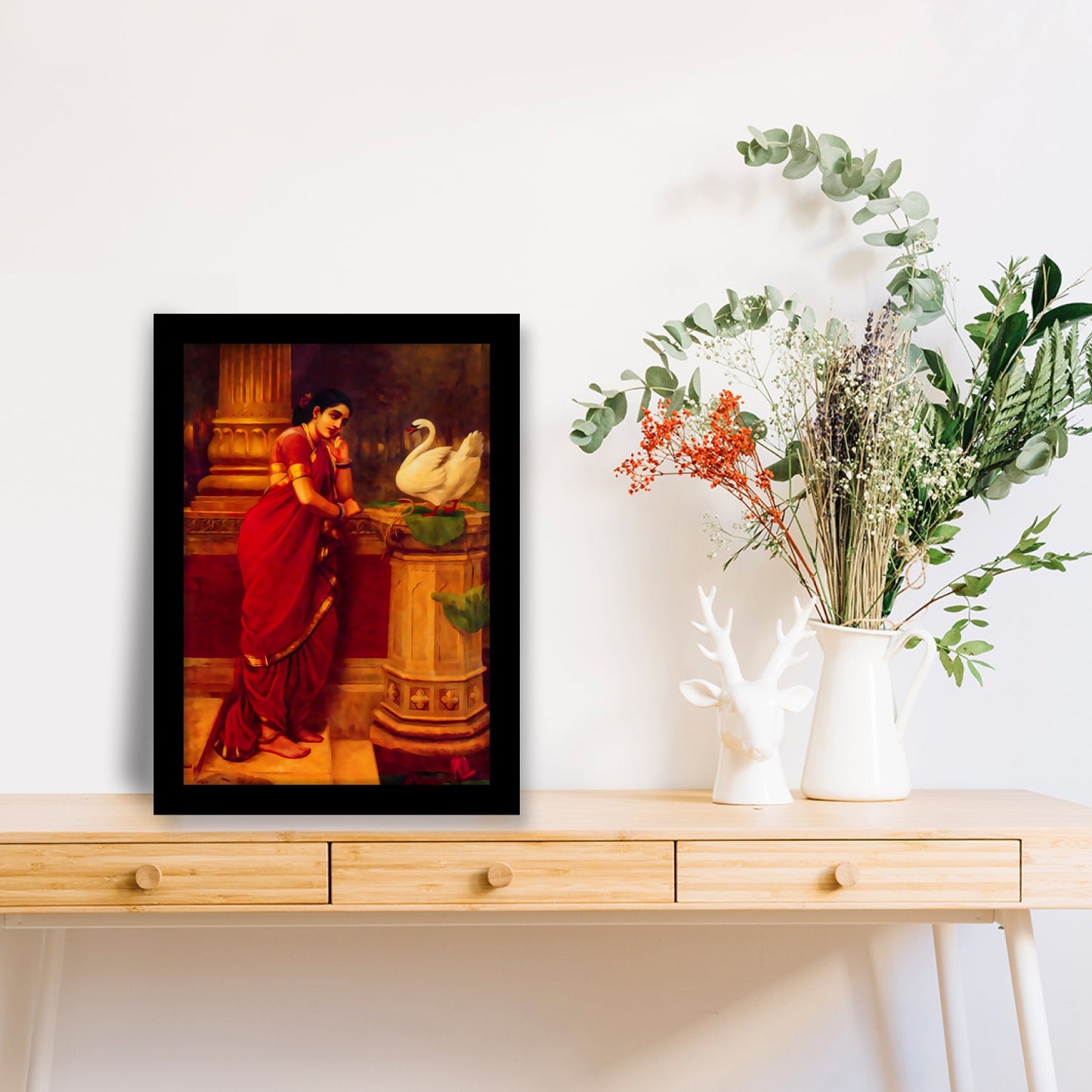 Hamsa Damayanti: A Divine Love Story by Raja Ravi Varma