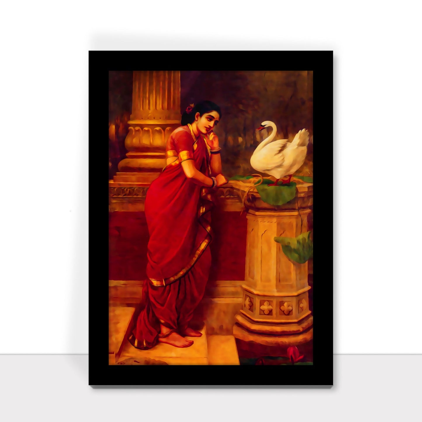 Hamsa Damayanti: A Divine Love Story by Raja Ravi Varma