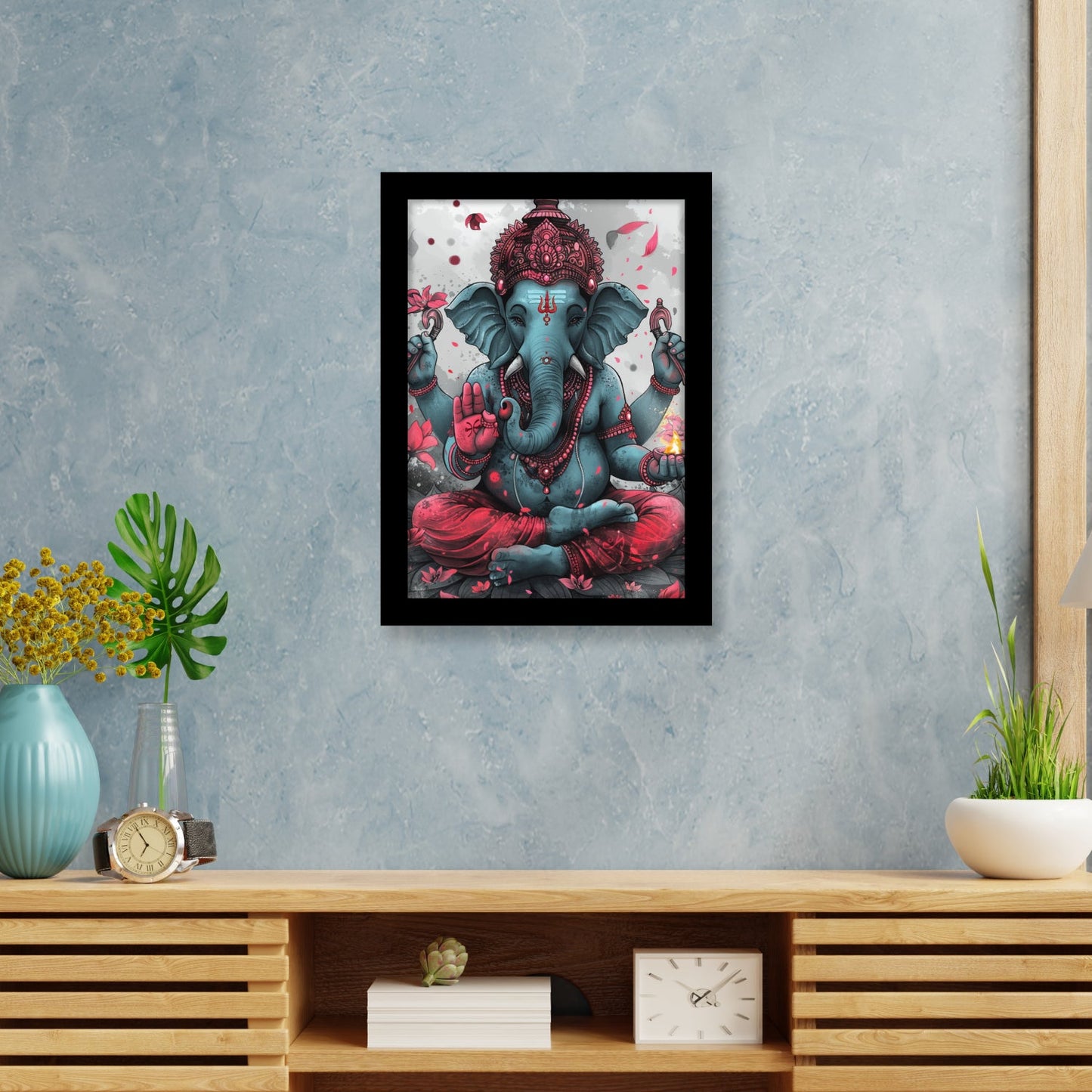 Sacred Lord Ganesha Wall Art & Photo Frame