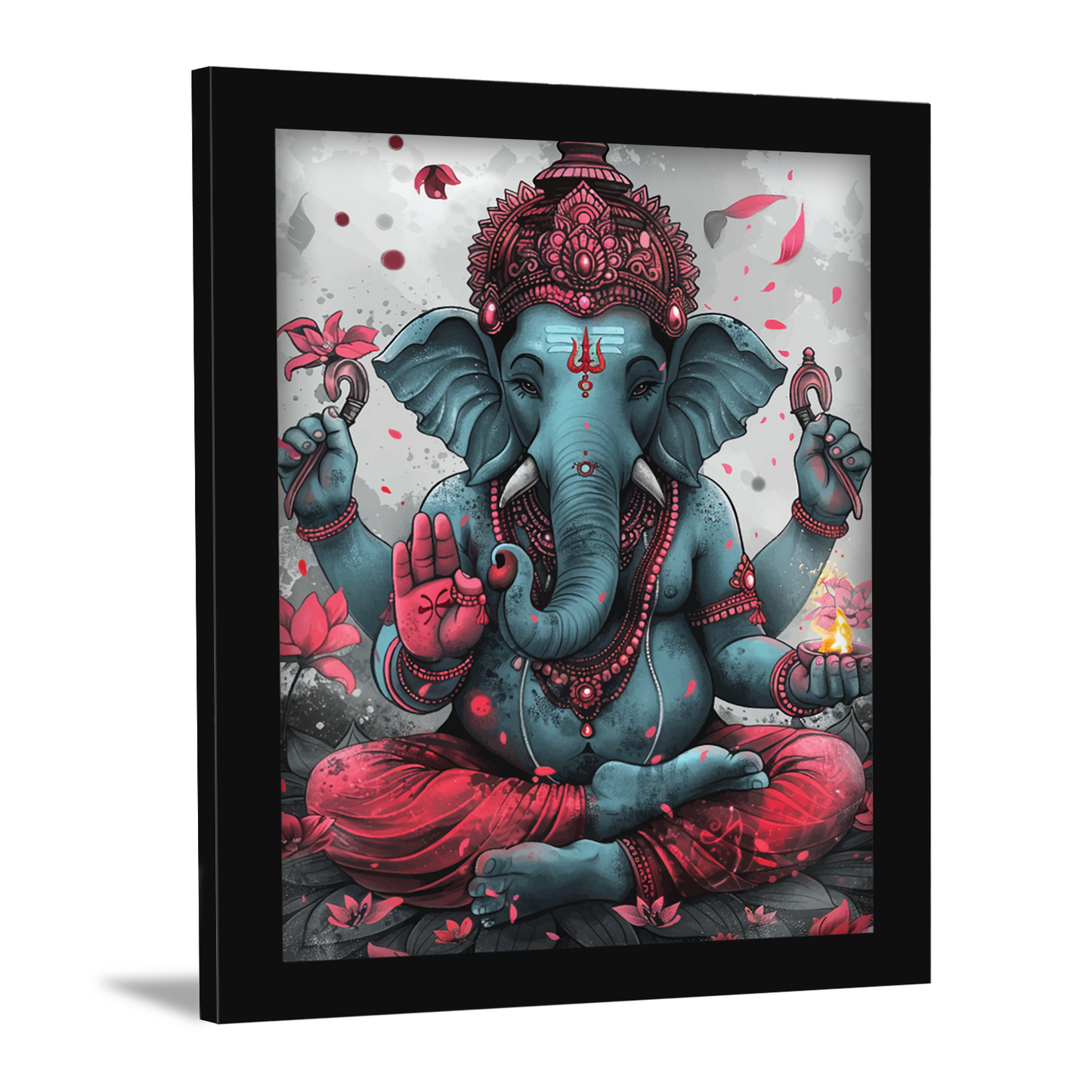 Sacred Lord Ganesha Wall Art & Photo Frame