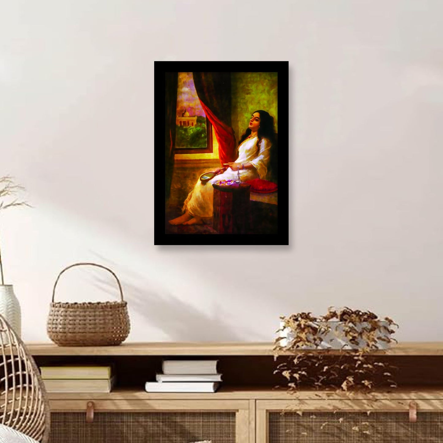 In Contemplation: Timeless Art by Raja Ravi Varma