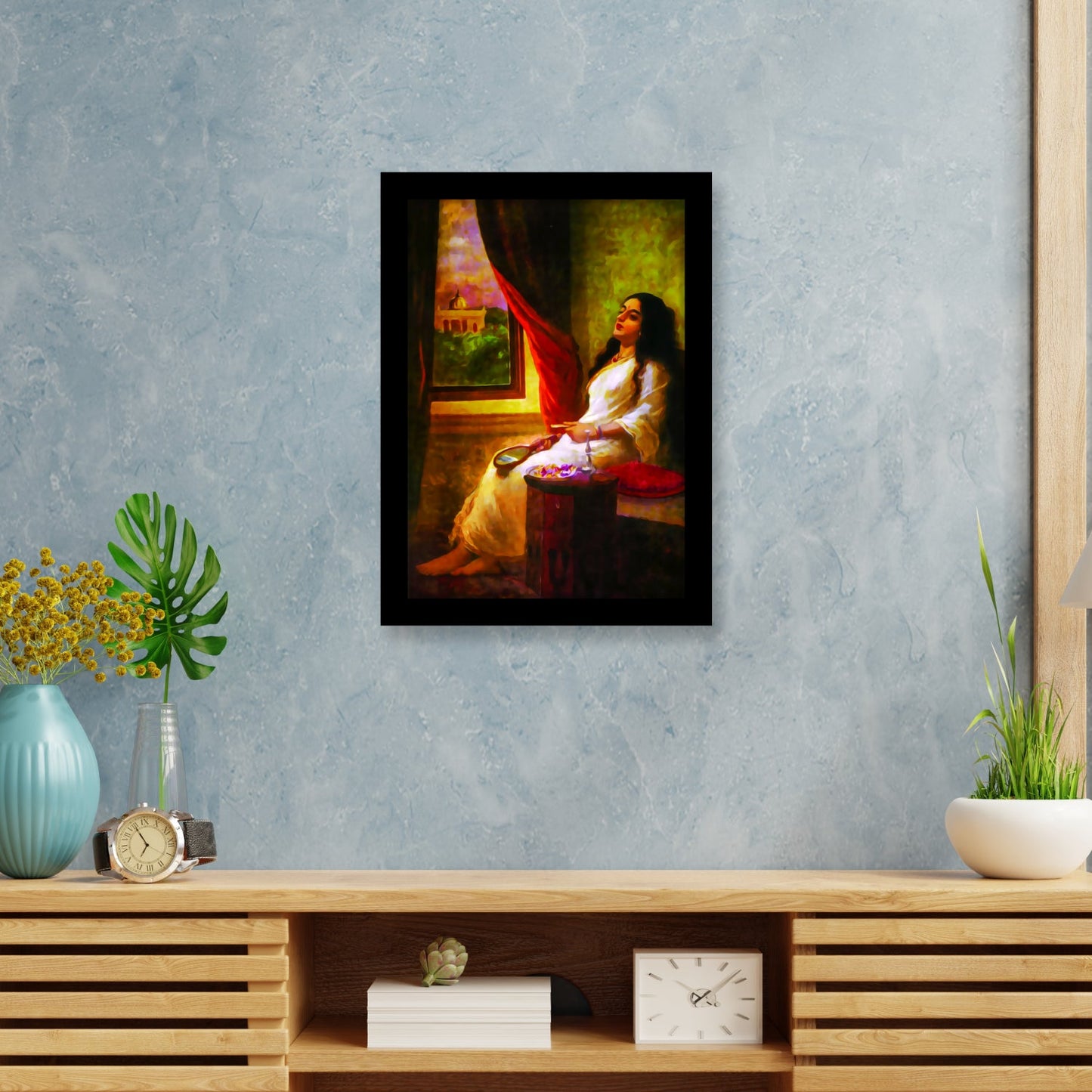 In Contemplation: Timeless Art by Raja Ravi Varma