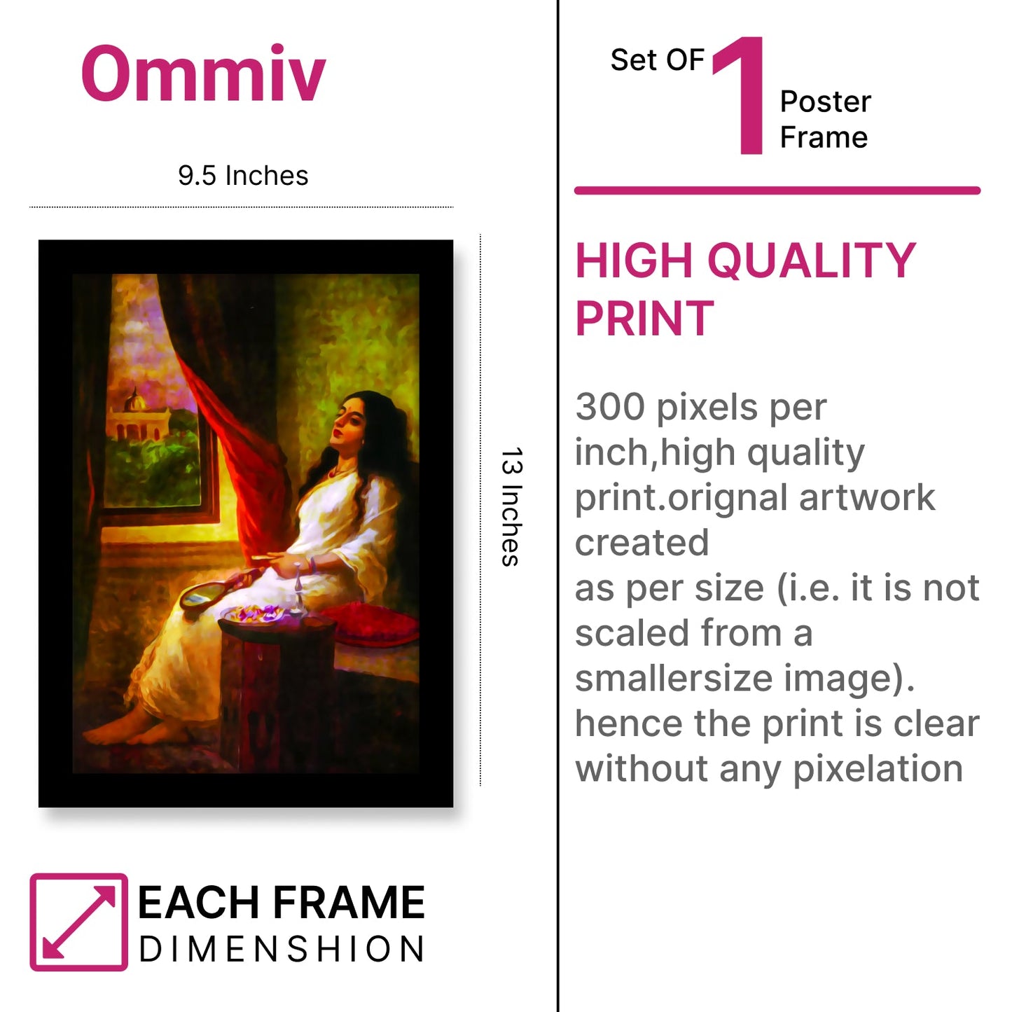 In Contemplation: Timeless Art by Raja Ravi Varma