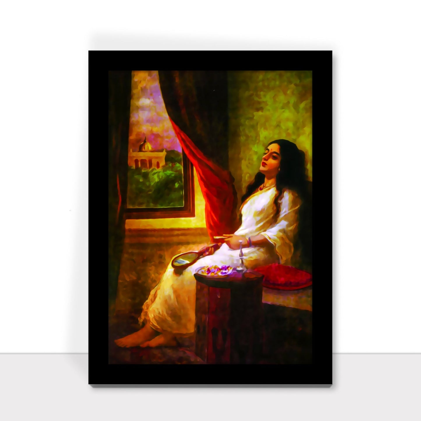 In Contemplation: Timeless Art by Raja Ravi Varma