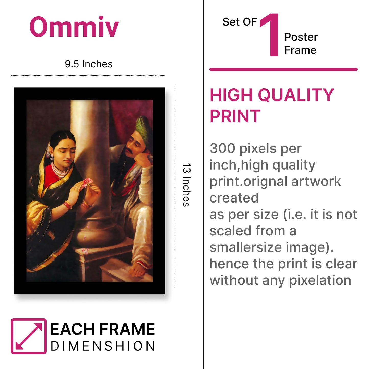 The Stolen Interview: A Classic Painting by Raja Ravi Varma