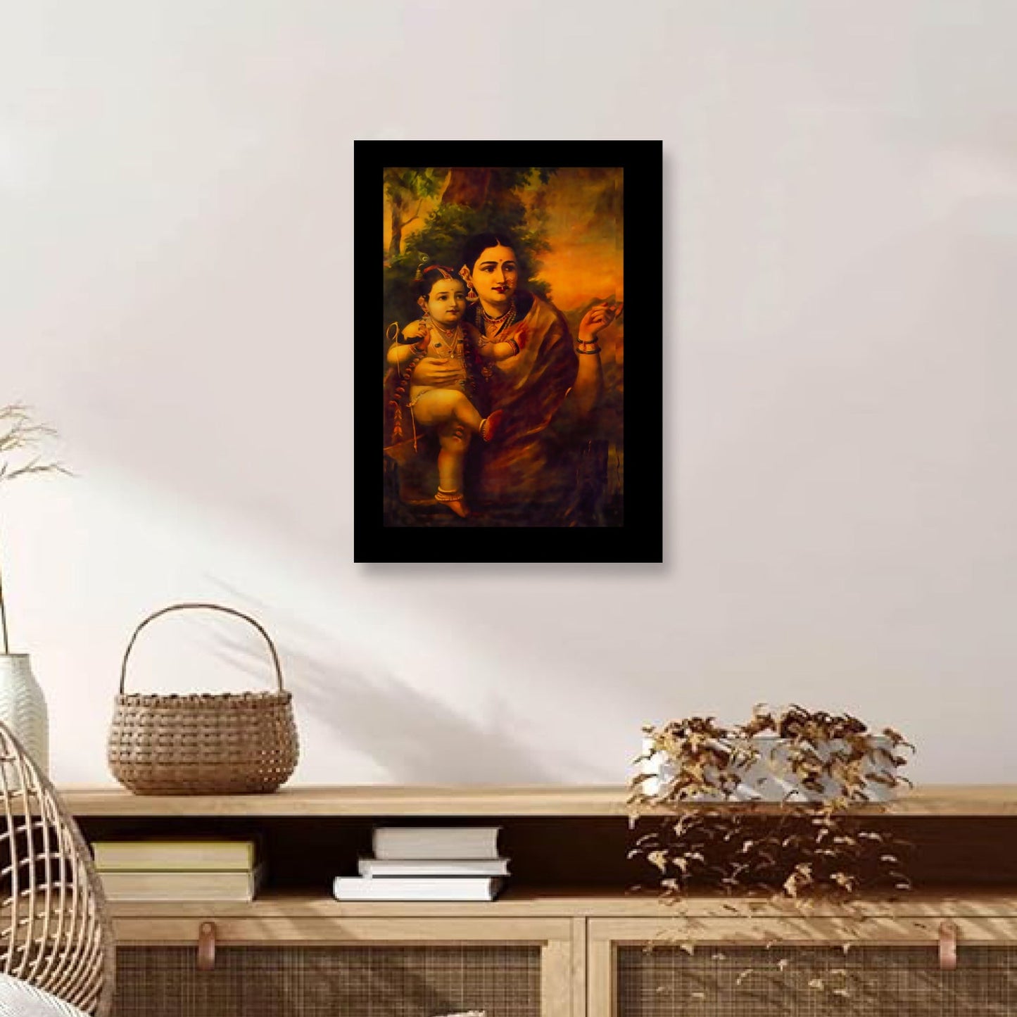 Yashoda Krishna: A Divine Motherhood by Raja Ravi Varma