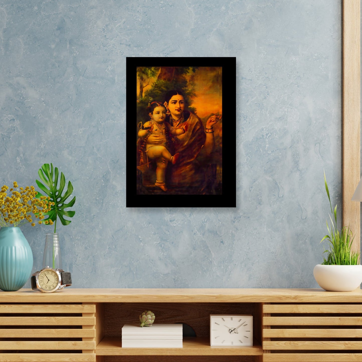Yashoda Krishna: A Divine Motherhood by Raja Ravi Varma