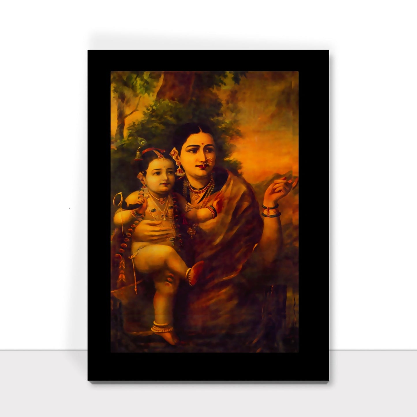 Yashoda Krishna: A Divine Motherhood by Raja Ravi Varma