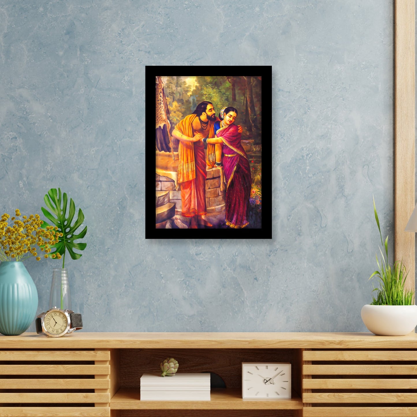 Arjuna and Subhadra: A Masterpiece by Raja Ravi Varma