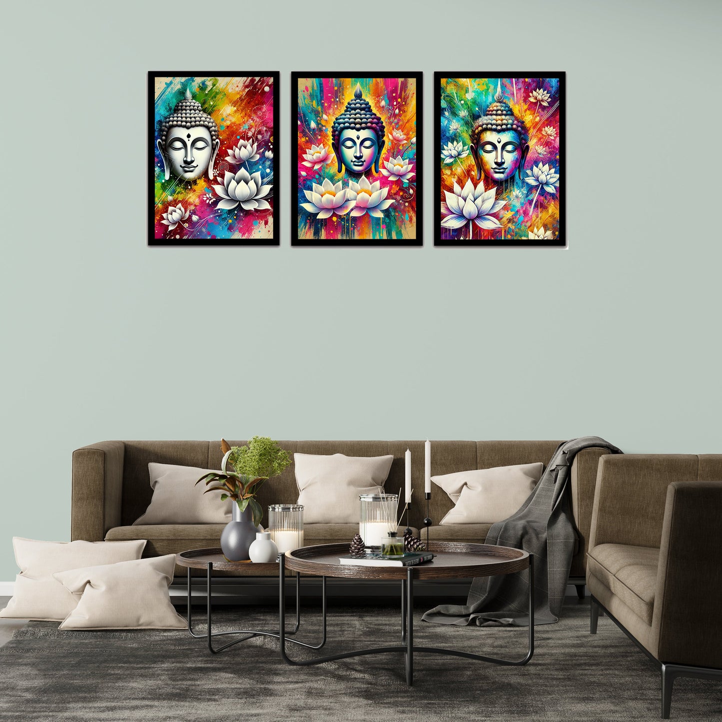 A Beautiful Symbol of Peace: Buddha Wall Art & Frame