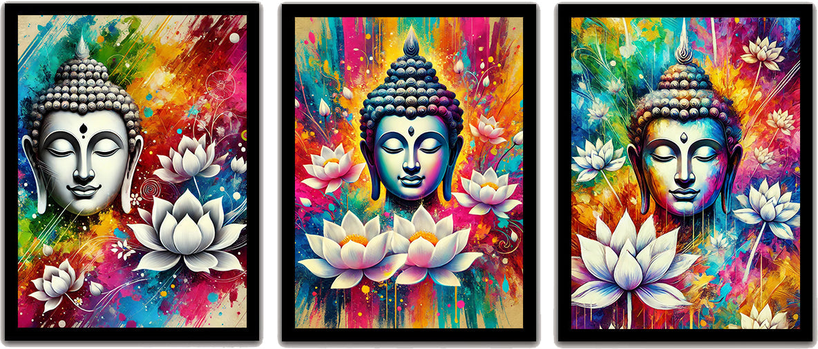 A Beautiful Symbol of Peace: Buddha Wall Art & Frame